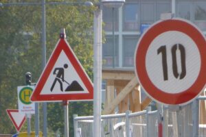 Verkehrszeichen „Baustelle“